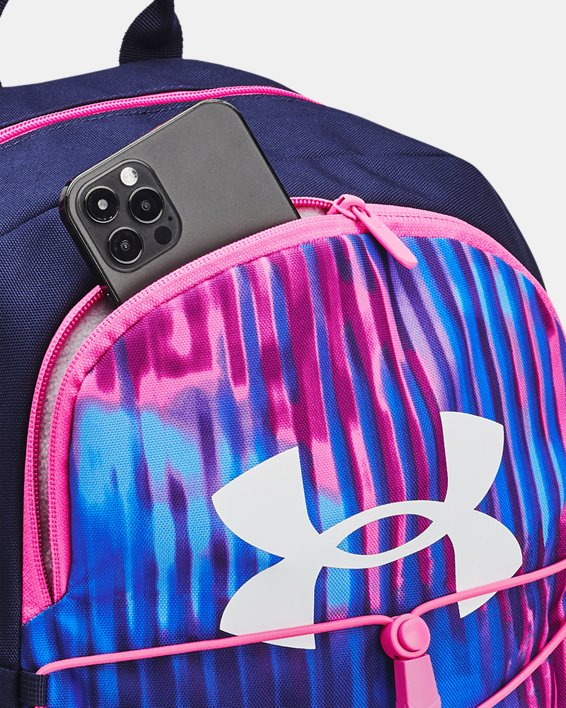 UA Hustle Sport Backpack, Pink, pdpMainDesktop image number 3
